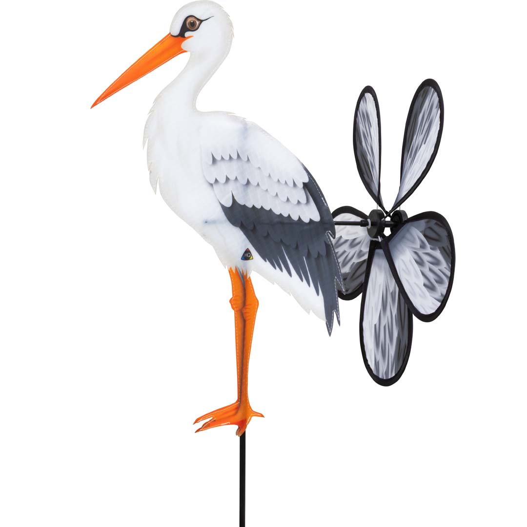 Spin Critter White Stork