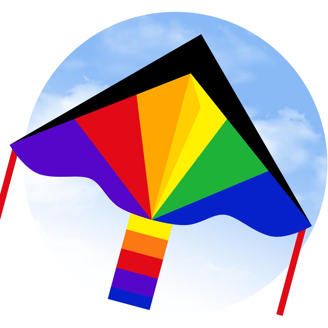 Ecoline: Simple Flyer Rainbow 120cm
