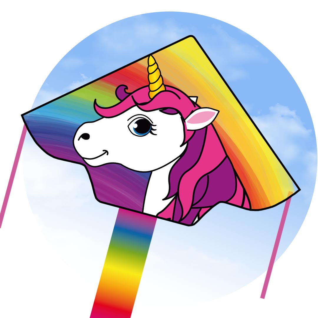 Ecoline: Simple Flyer 120 cm Unicorn