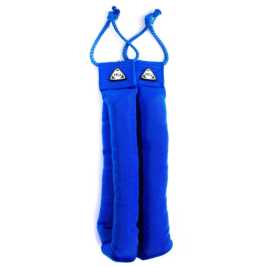 HQ-Lenkschlaufen, blau, gefüttert