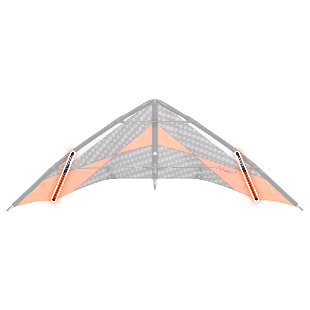 Segellattenpaar Arrow S