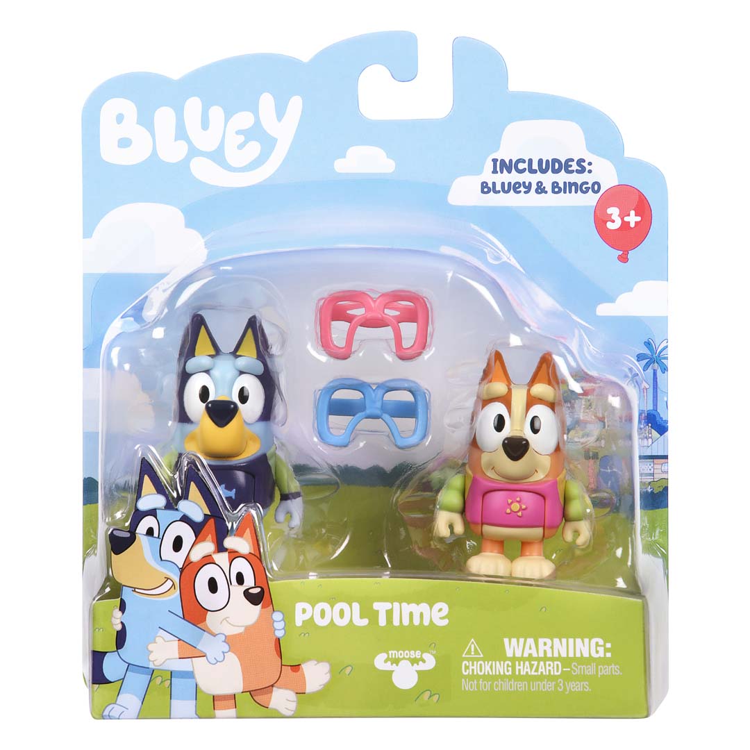 BLUEY Figuren Doppelpack, sortiert