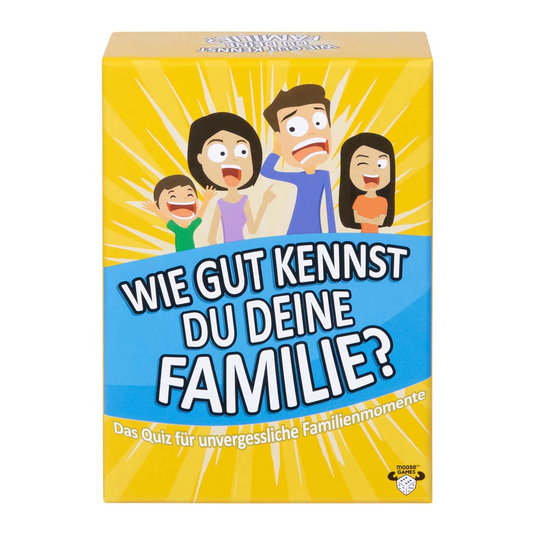 Moose Toys Games: Wie gut kennst du deine Familie?