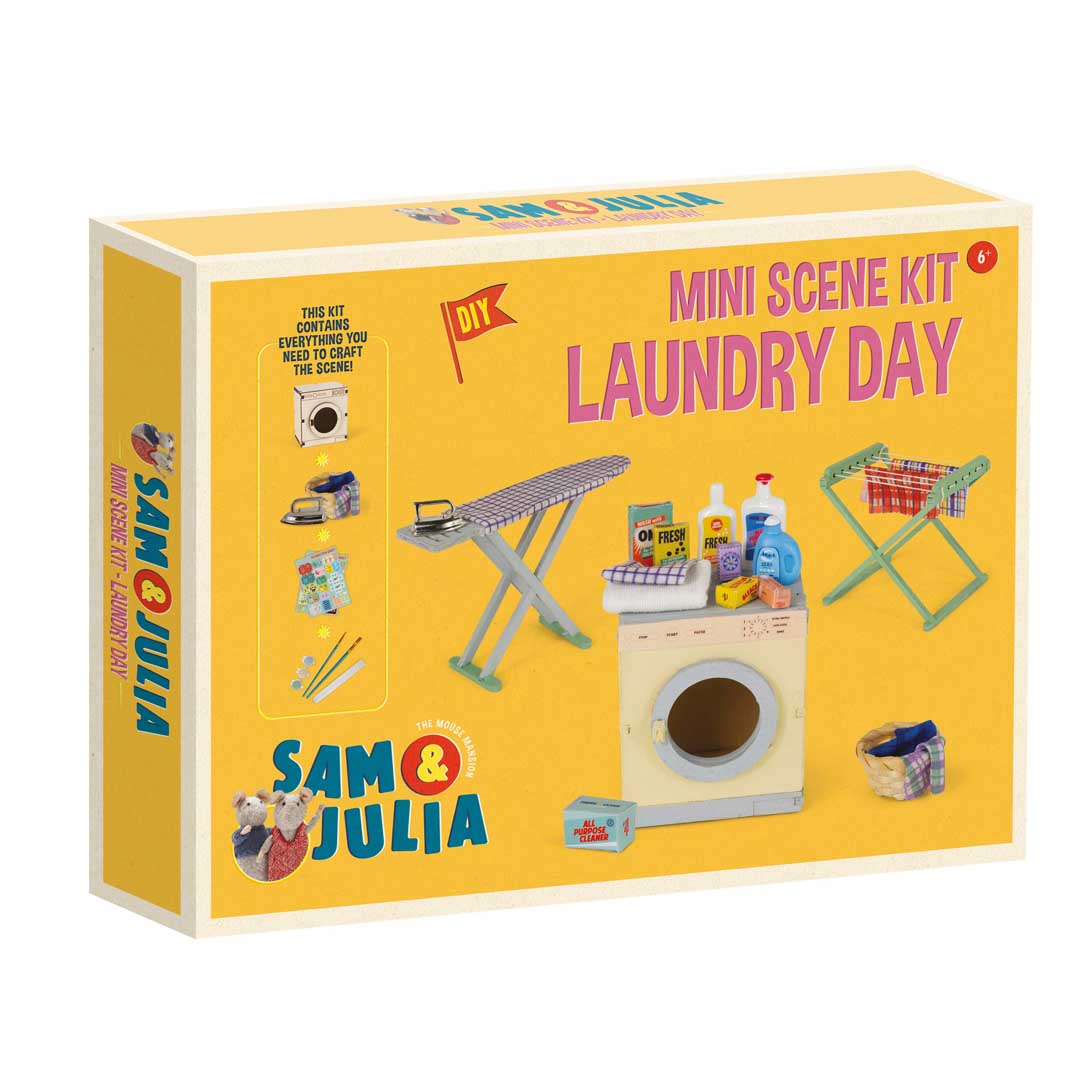 Sam & Julia: DIY Scene Kit - Laundry Day