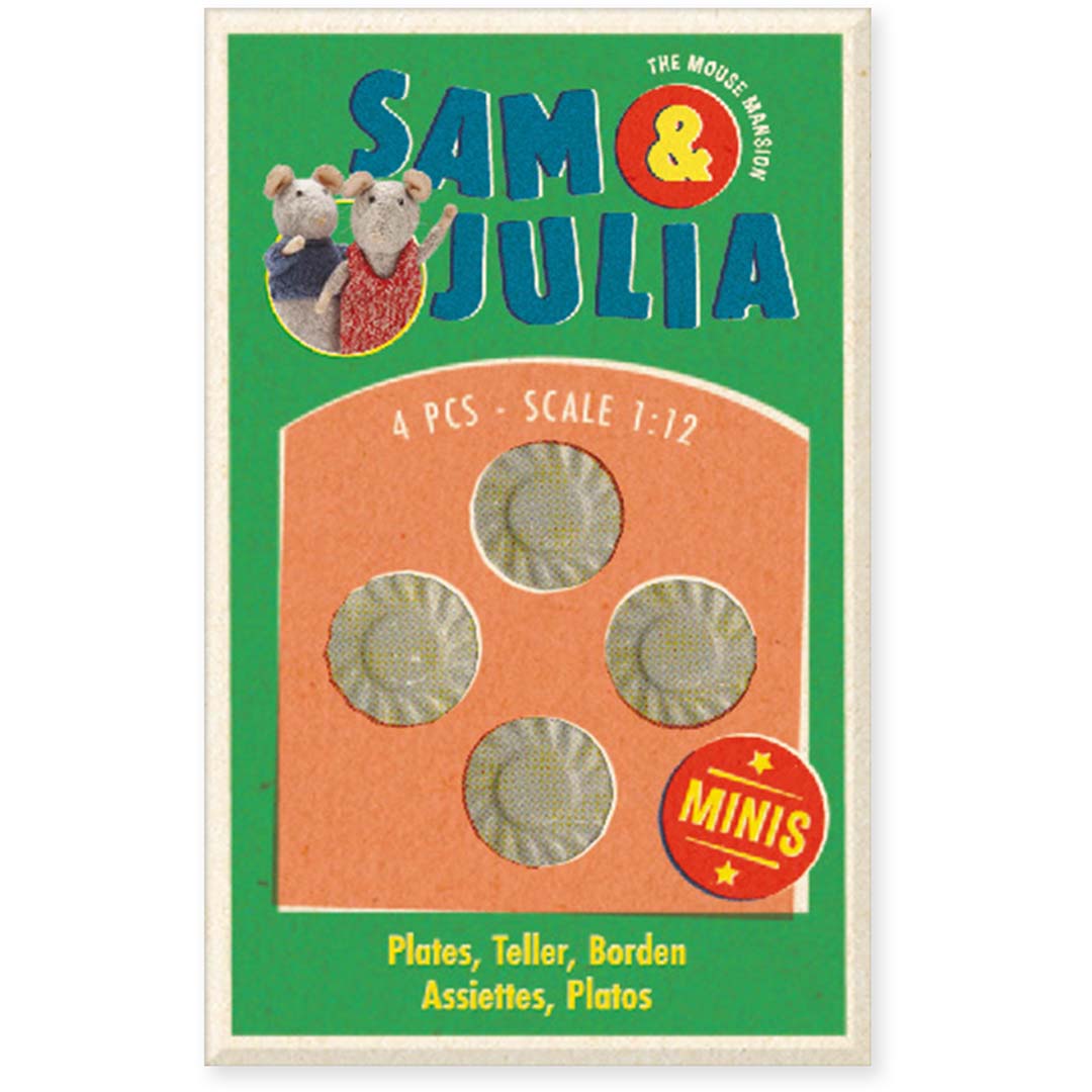 Sam & Julia: Minis: Teller (4er)