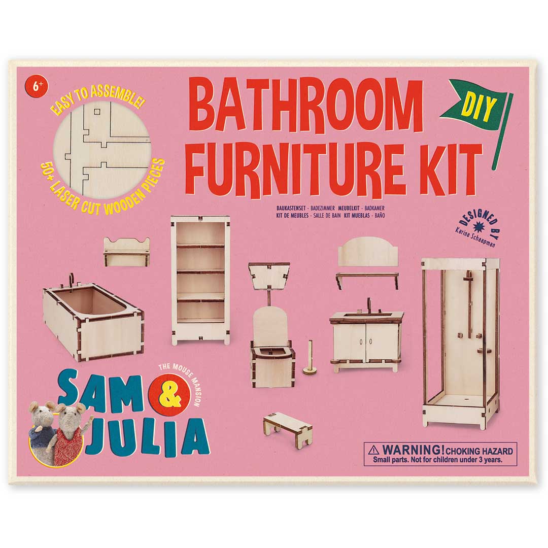 Sam & Julia: DIY Möbel-Baukastenset: Badezimmer