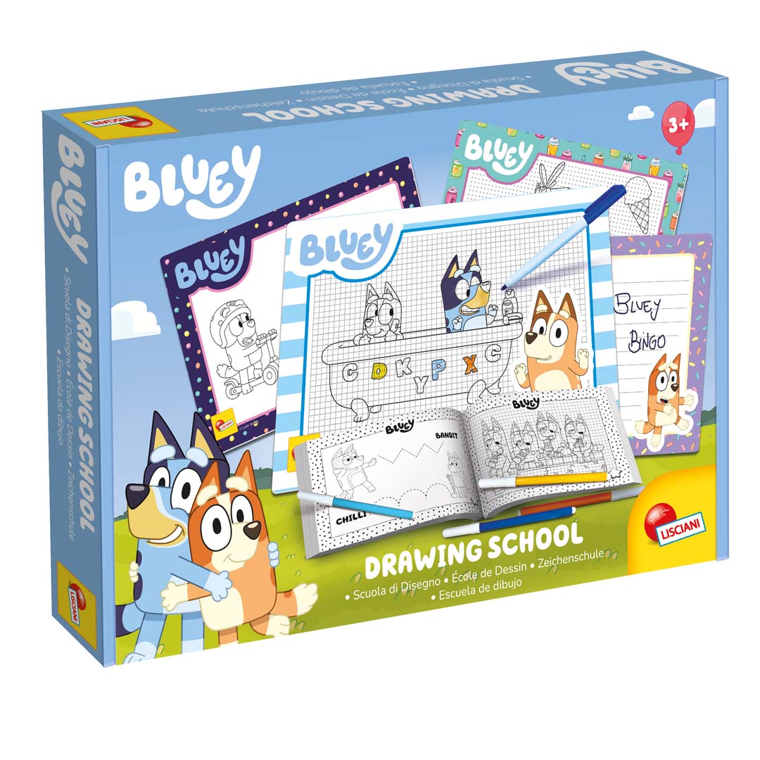 Bluey Drawing School