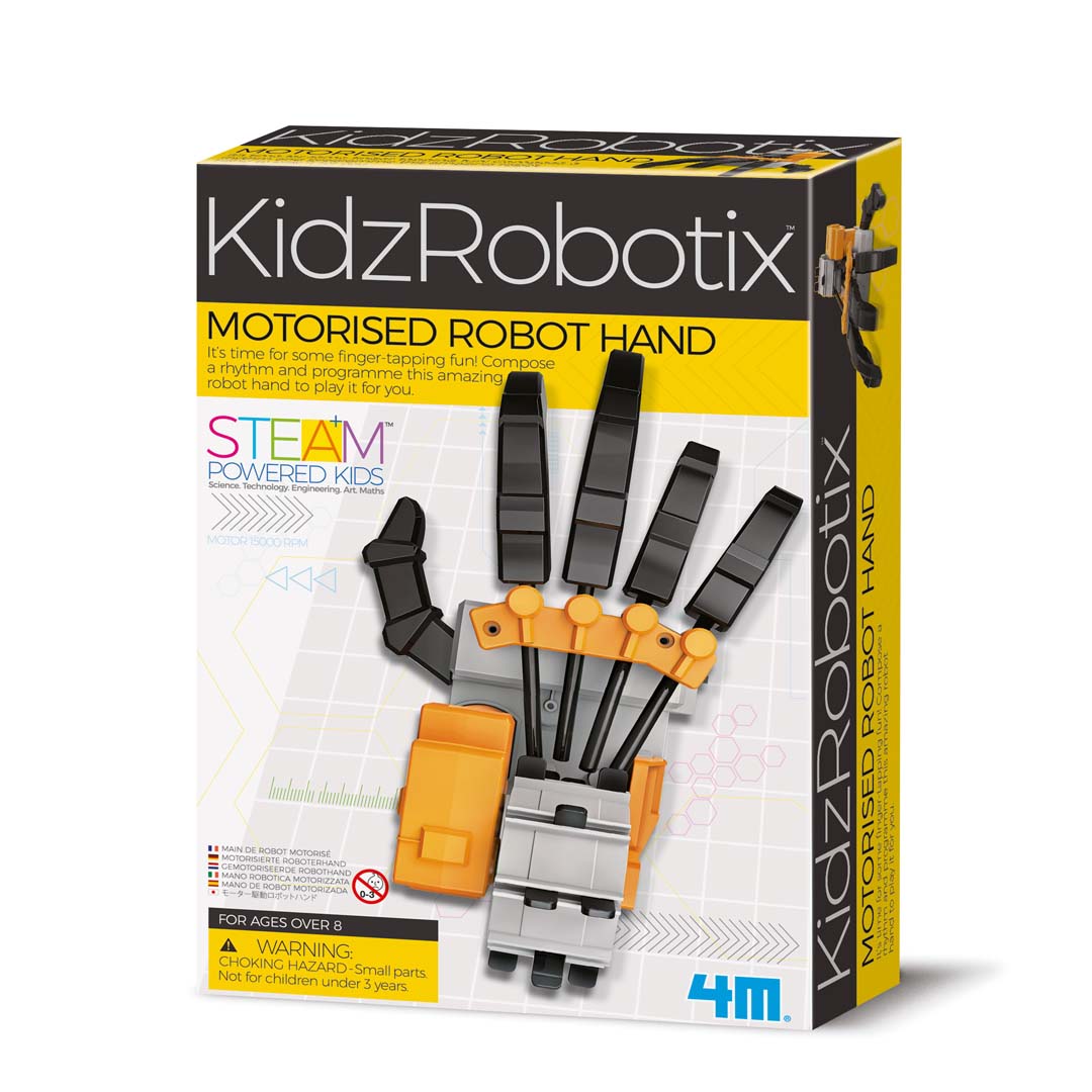 KidzRobotix: Motorisierte Roboterhand