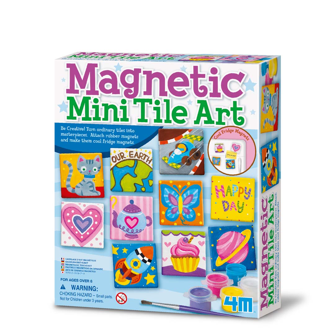Kreative Handarbeit: Magnetische Mini-Fliesenkunst