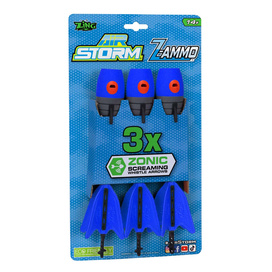 Hyper Strike Whistle Arrows for Z-Curve Bow  - Ersatzpfeile 3er Set