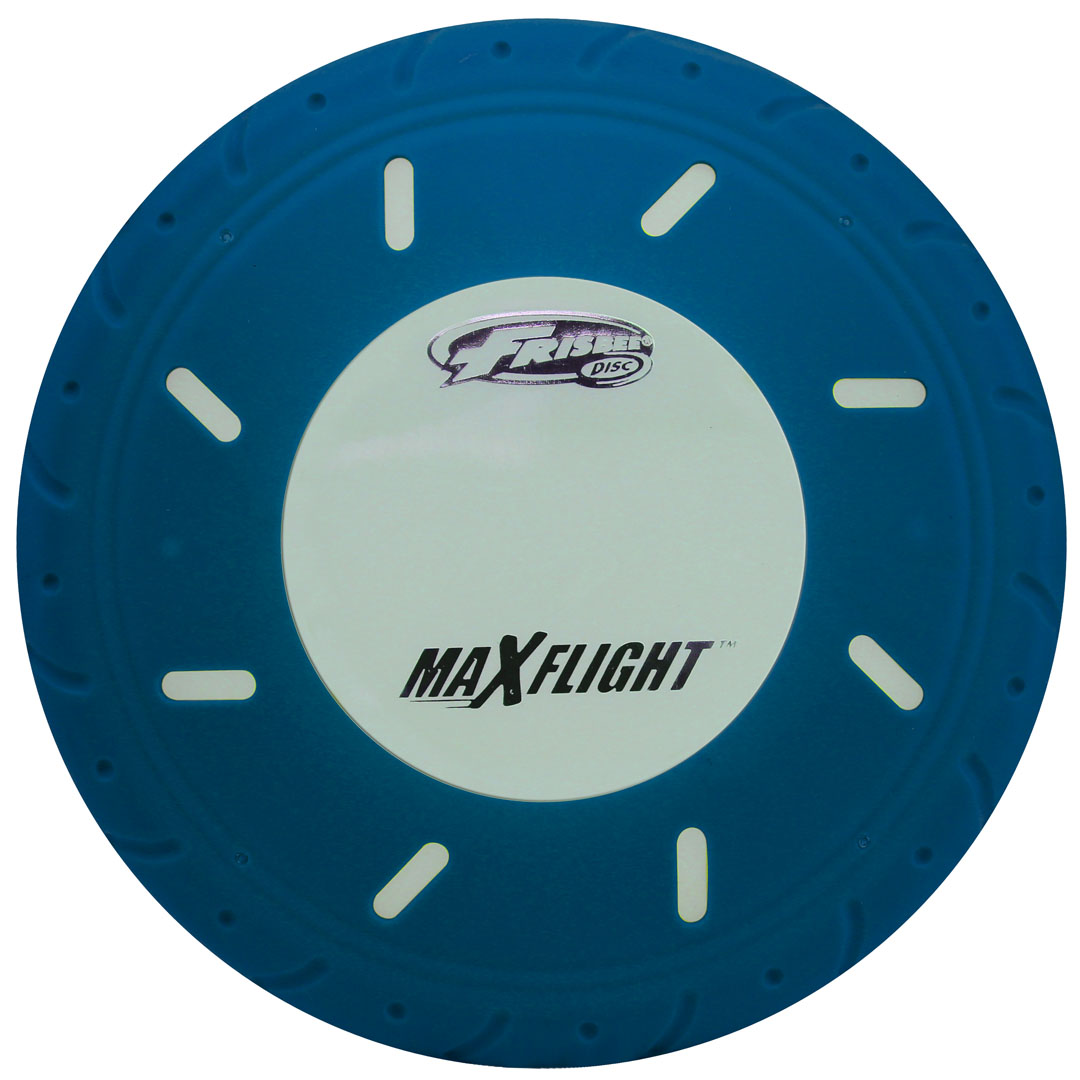 WhamO Frisbee Max Flight Glow Blue