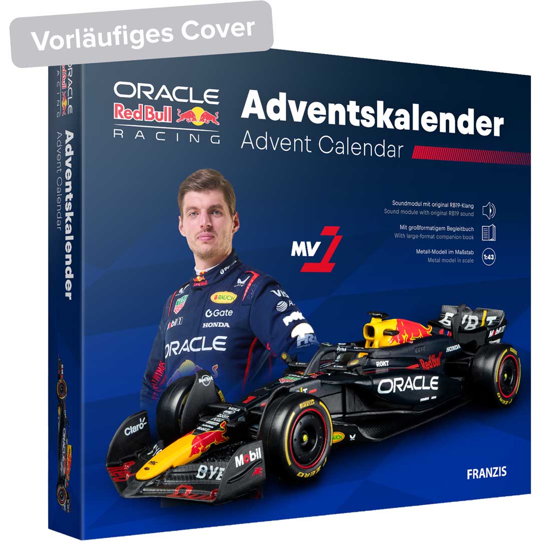 Franzis: Adventskalender Oracle Red Bull Racing (2026)