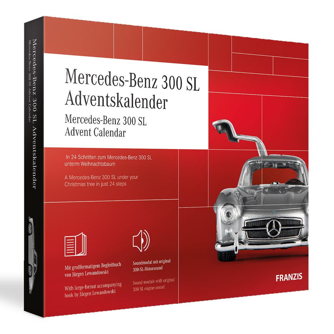 Franzis Adventskalender MercedesBenz 300 SL