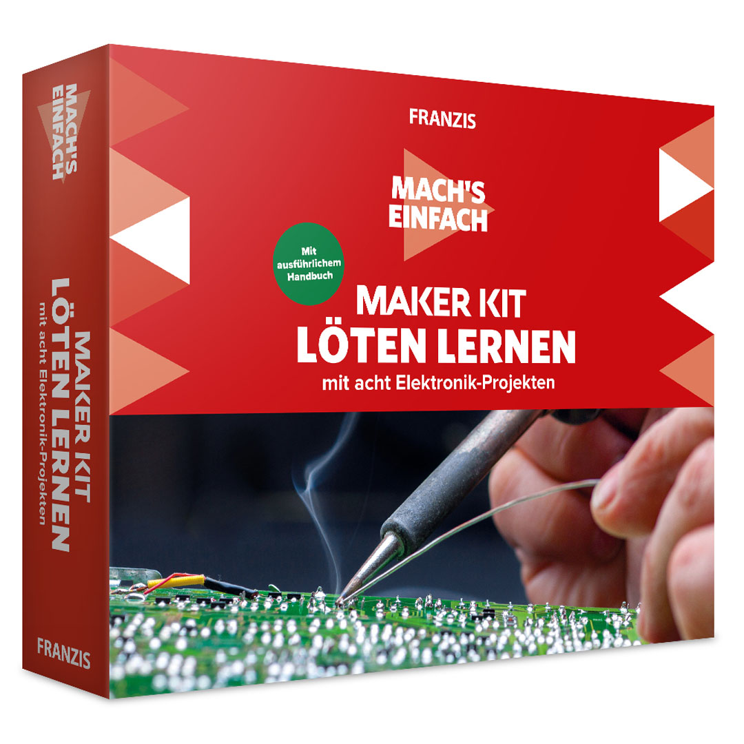 Franzis: MakerKit Löten lernen