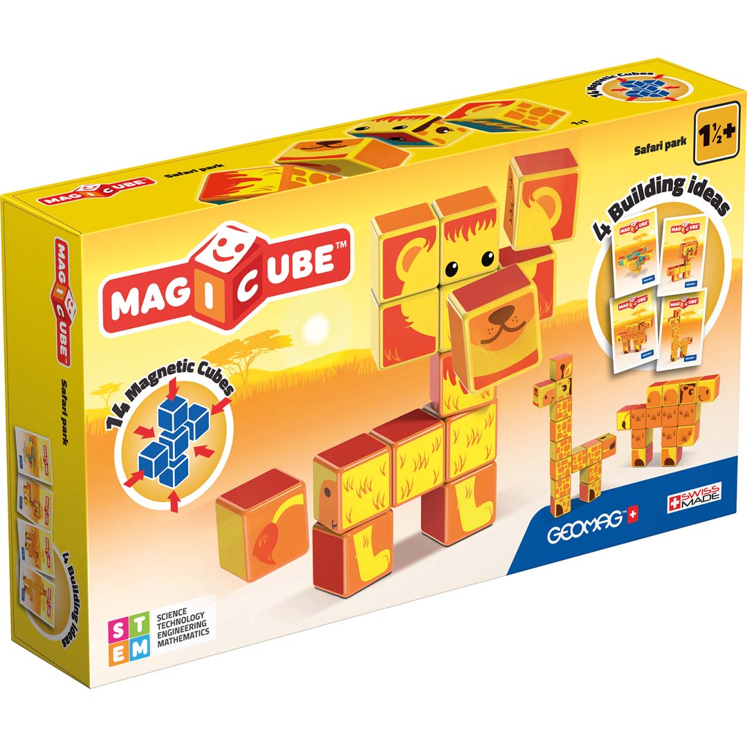 Geomag Magicube Safari Park - 14 pcs