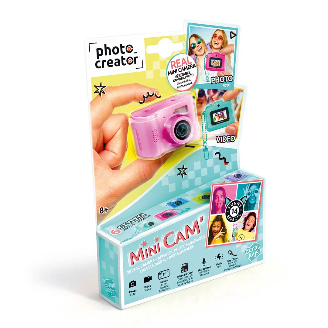 Canal Toys: Mini Digital Camera Serie 1 (mit SD) im 6-er Display