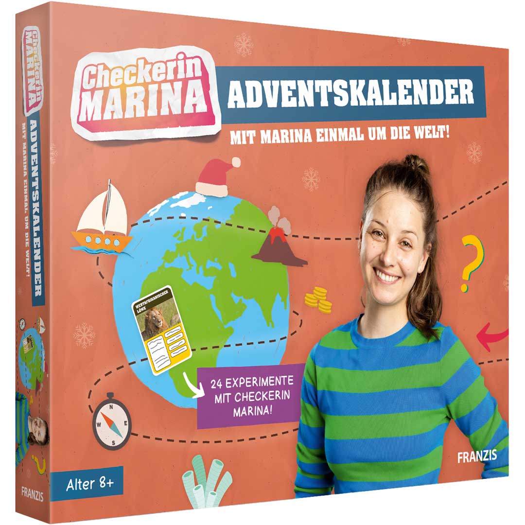 Franzis: Checkerin Marina Adventskalender